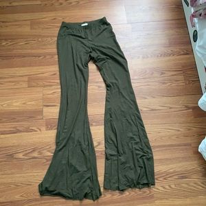 Boho style wide leg pant